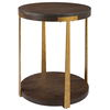 Palisade Round Wood Side Table thumbnail 4