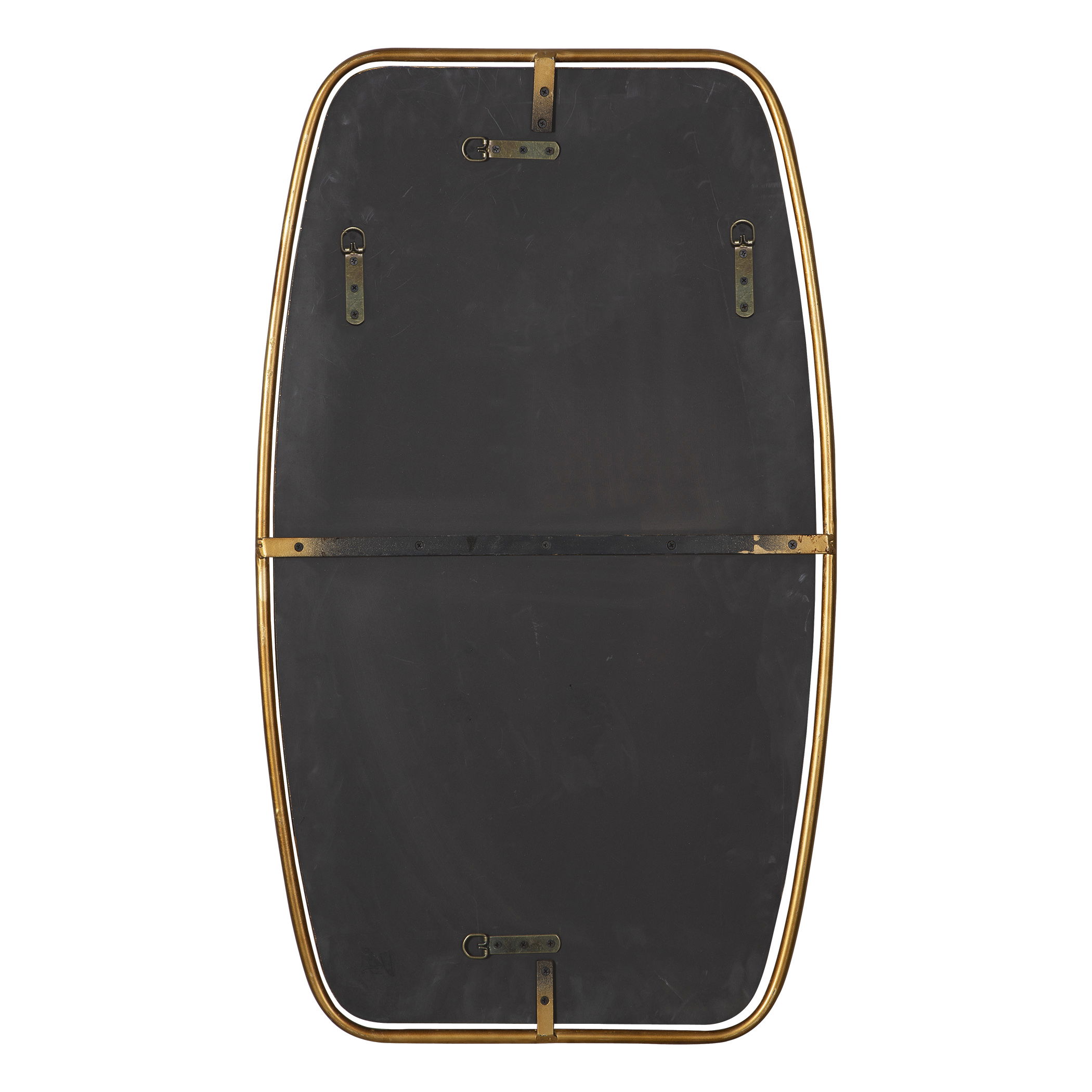 Canillo Antiqued Gold Mirror, by Uttermost, 21" width x 36.12" height x 0.75" depth View 5