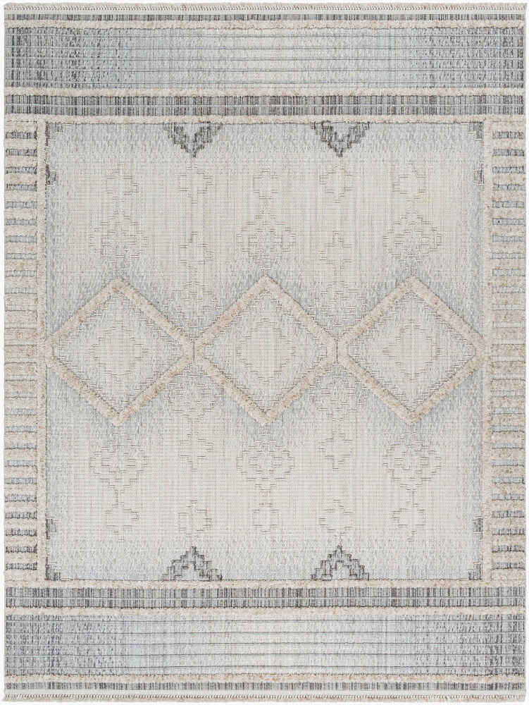 Zaragoza Machine Woven Rug, by Surya, 1'3.75" length x 1'3.75" width