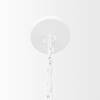 Doma 36' Round White Dome Pendant Light, by Mercana, 39" length x 39" width x 23" height thumbnail 5