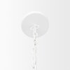 Doma 36' Round White Dome Pendant Light, by Mercana, 39" length x 39" width x 23" height thumbnail 5