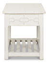 Isla Side Table  Antique White thumbnail 2