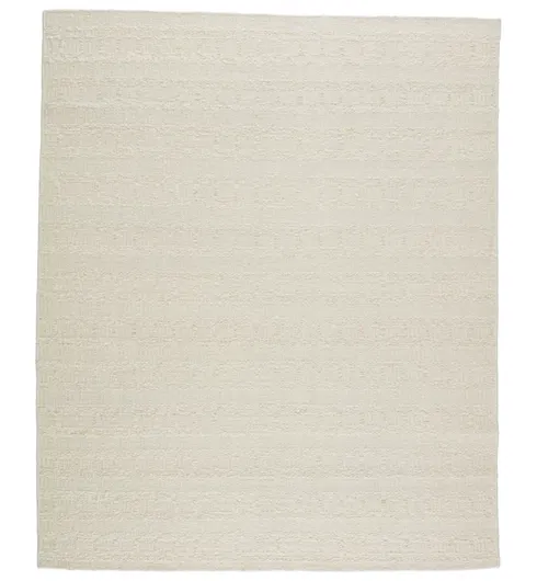 Jaipur Living Caldara LEO06 Handmade Solid Ivory Area Rug (6