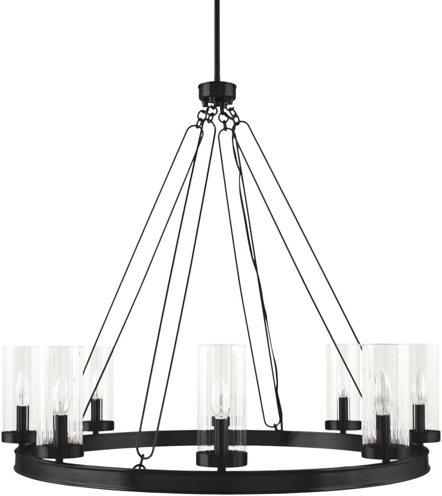 Motovun Chandelier, by Surya, 35" length x 35" width x 32" height