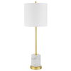 Turret Gold Buffet Lamp thumbnail 4