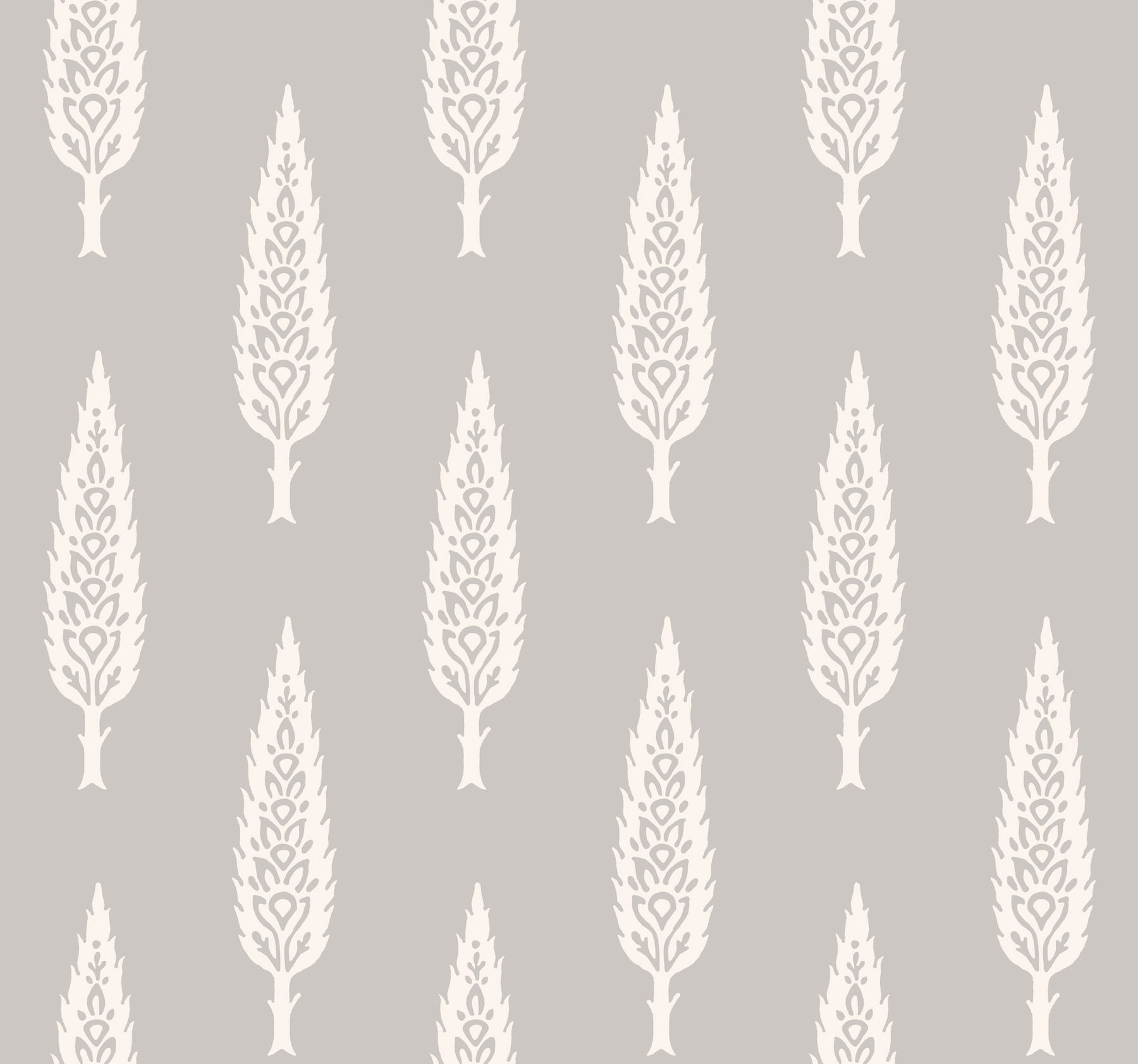 Juniper Tree Grey Wallpaper, by York Wall, 27' length x 2'3" width x 0.02" depth View 1