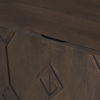 Heera Dark Brown Diamond Motif with Shelf Accent Cabinet thumbnail 9