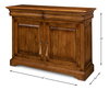 Charterhouse Cabinet  Fruitwood, by Sarreid, 1'6" length x 4'6" width x 3'2" height thumbnail 14