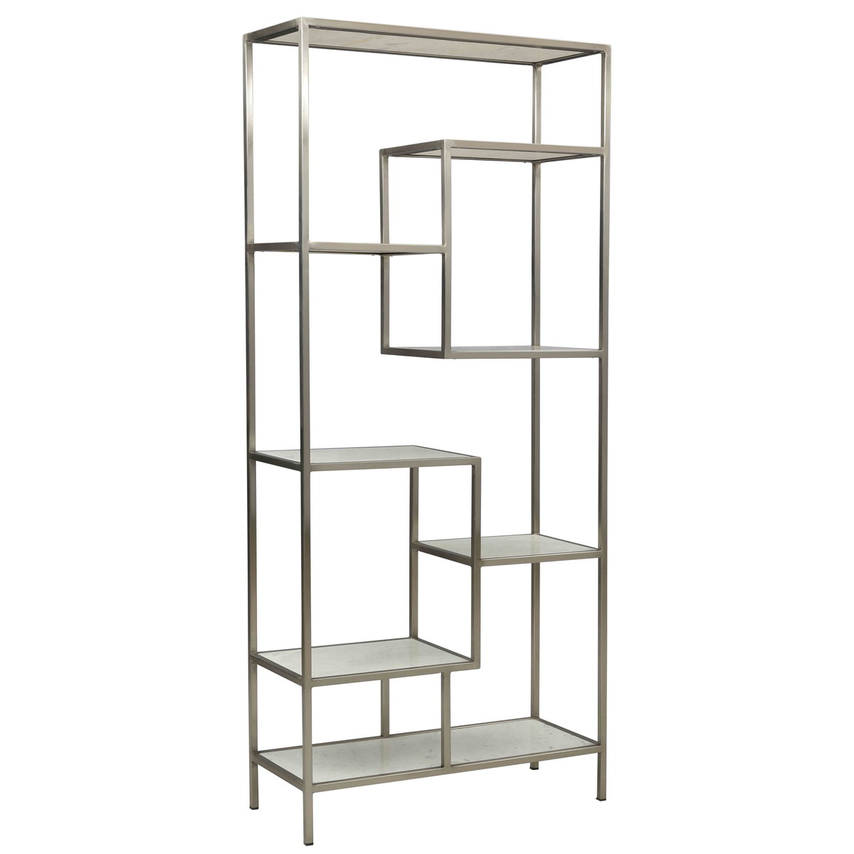 Monroe Bookcase, Shelving & Bookcase by Dovetail, 36" width x 80" height x 14" depth View 1