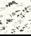 Linden Flower Black Peel & Stick Wallpaper, by York Wall, 20' length x 1'8.5" width x 0.02" depth thumbnail 1