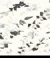 Linden Flower Black Peel & Stick Wallpaper thumbnail 0