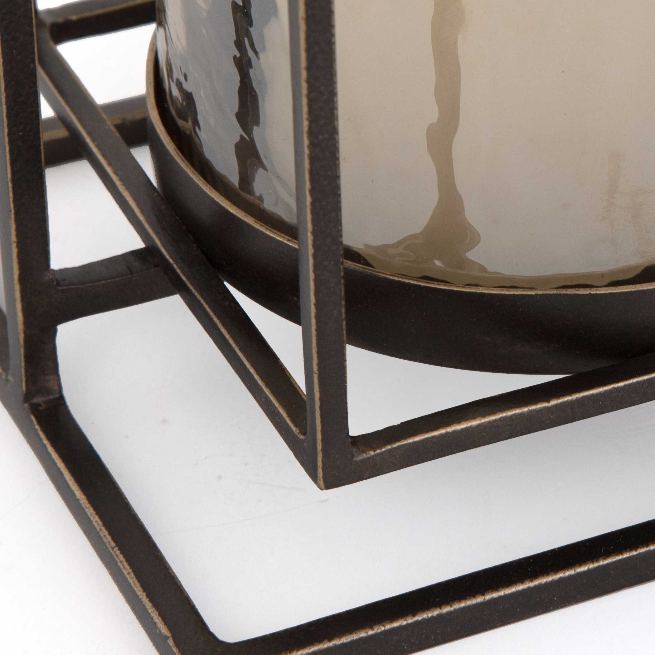 Wenman Bronze Candleholder, Decorative by Uttermost, 7" width x 18.5" height x 5.75" depth View 5