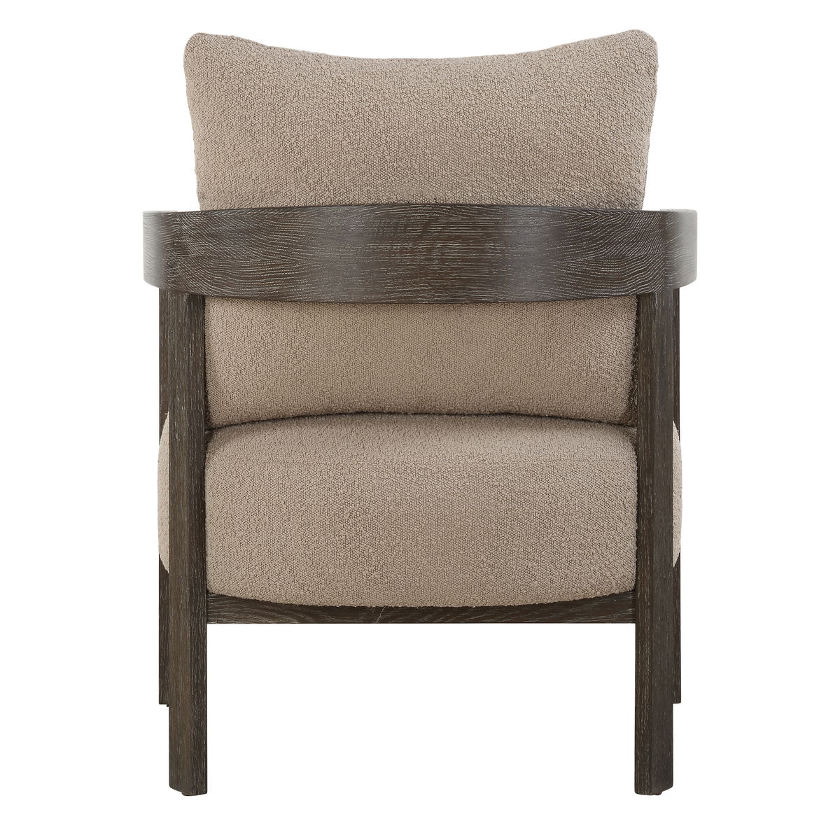 Sienna Sand Fabric Accent Chair, by Uttermost, 27" width x 28.5" height x 29" depth View 11