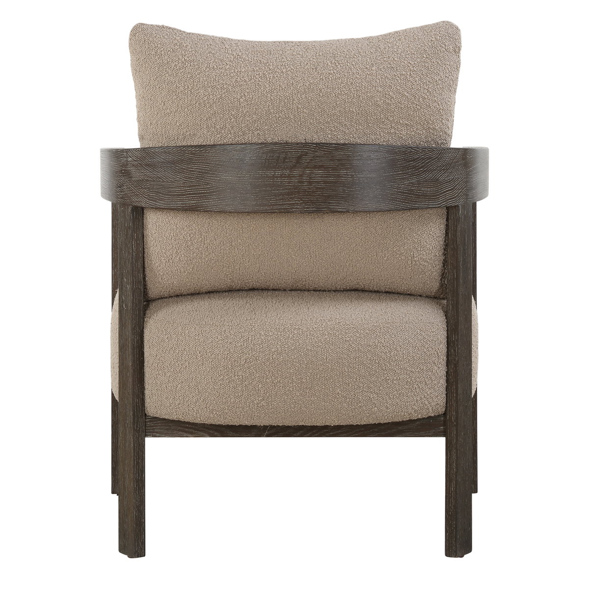 Sienna Sand Fabric Accent Chair, by Uttermost, 27" width x 28.5" height x 29" depth View 11