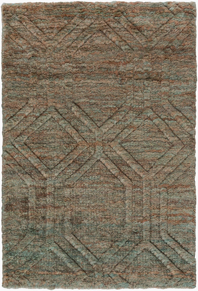 Galloway Handmade Rug, by Surya, 5'3" length x 3'3" width