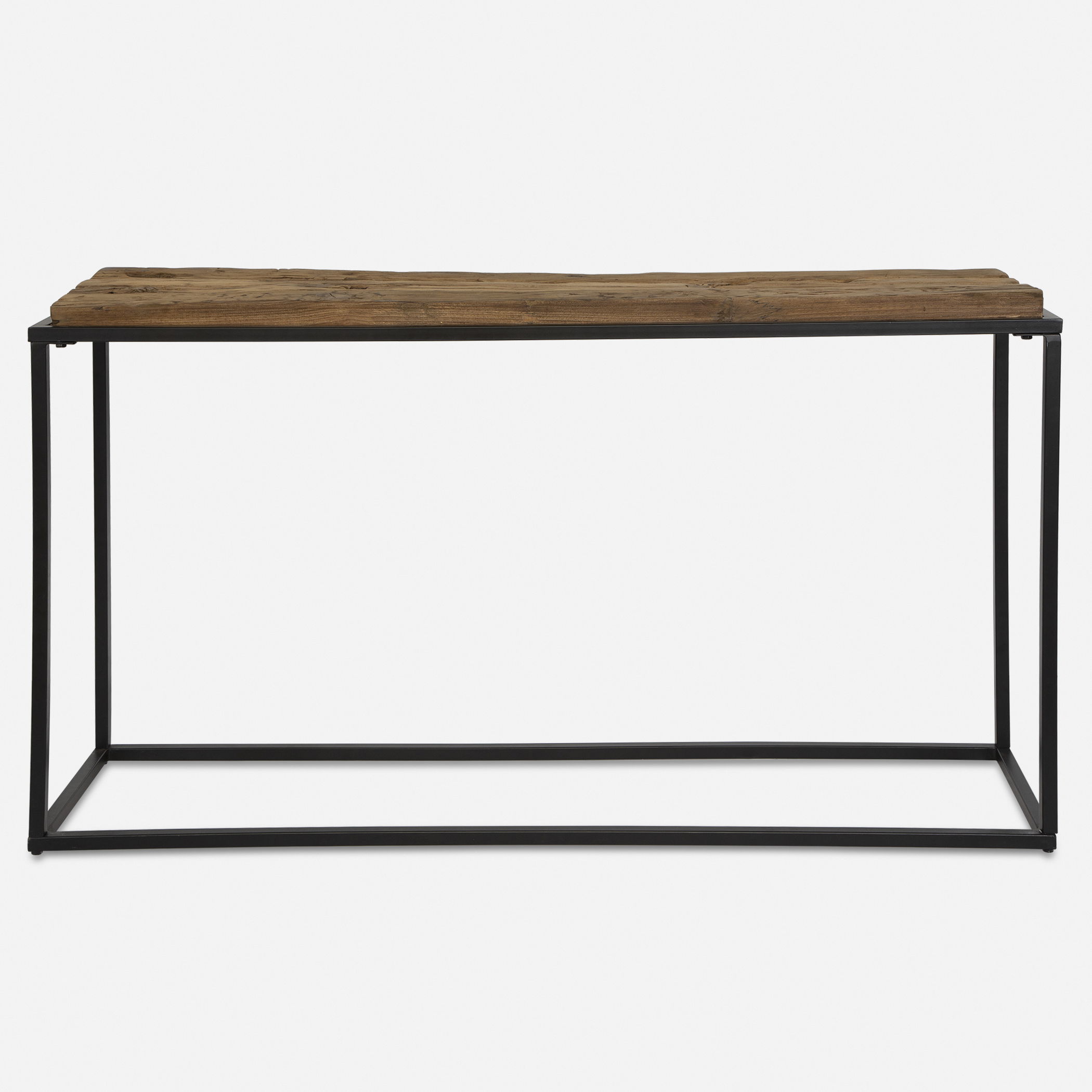 Holston Salvaged Wood Console Table large image 