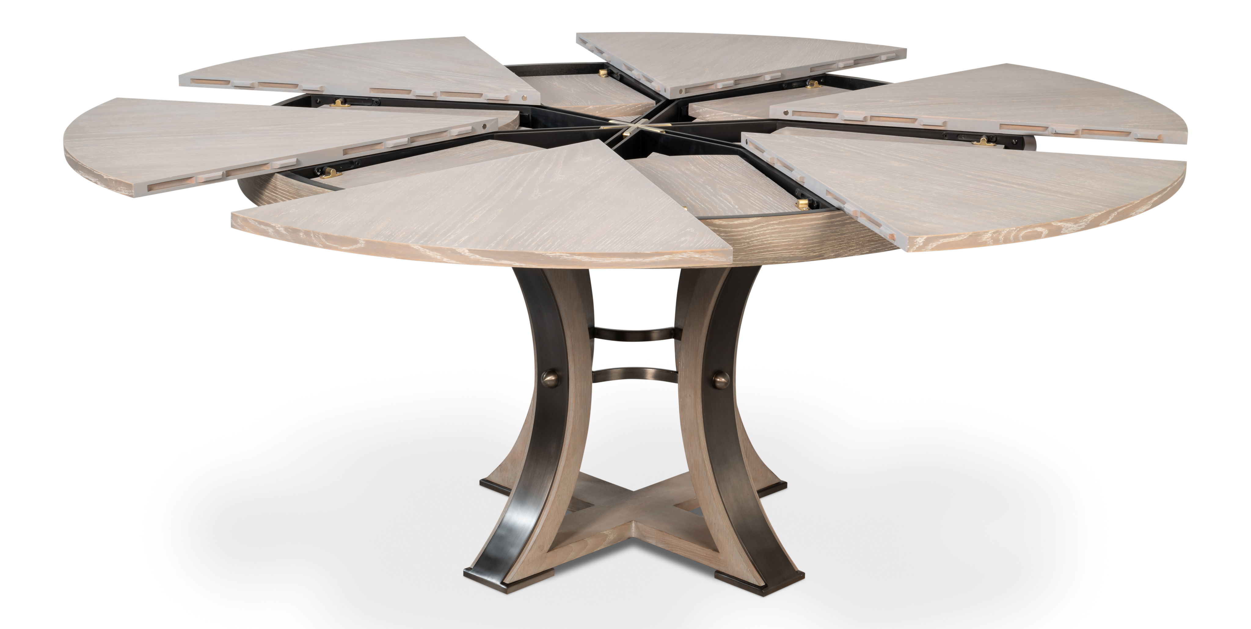 Tower Jupe Dining Table, Med,Moonskin large image 