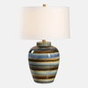 Judarn Blue Brown Table Lamp thumbnail 0