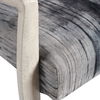 Watercolor Gray Chenille Accent Chair thumbnail 6