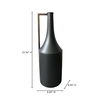 Primus Metal Vase Black thumbnail 3