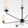Ginevra 6 - Light Chandelier, by Cyan Design, 62" width x 16" height x 62" depth thumbnail 7