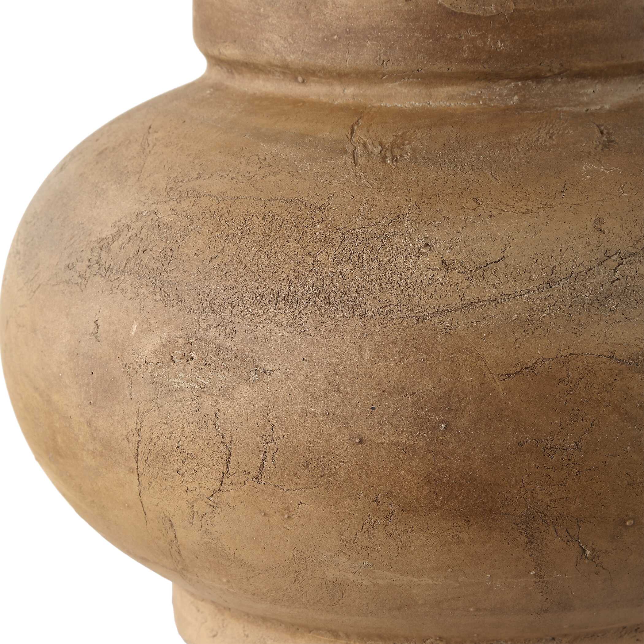 Urbino Aged Terracotta Table Lamp, by Uttermost, 17.5" width x 22.25" height x 17.5" depth View 8