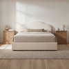 Maggie Queen Storage Bed Cream, by Moe's Home, 6'0.24" width x 3'9.86" height x 7'3.6" depth thumbnail 7