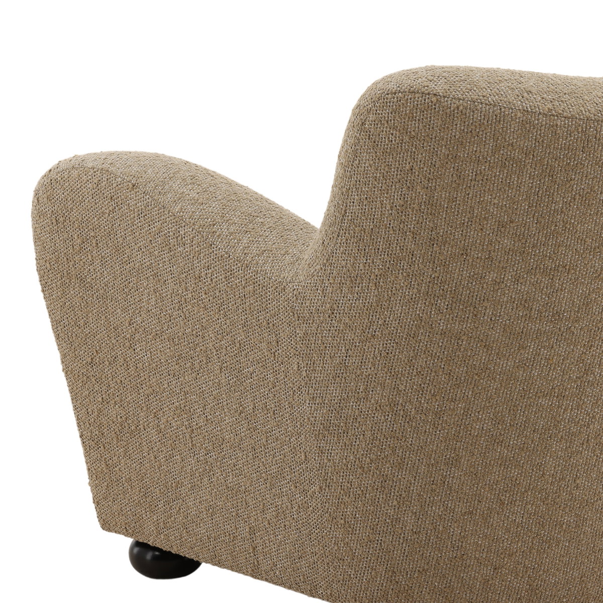 Zulia Occasional Chair Camel, Accent Chair by Dovetail, 35" width x 30.75" height x 35" depth View 6