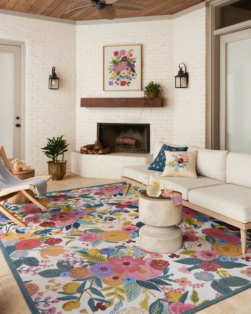 Rifle Paper Co. x Loloi Perennial Rug
