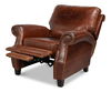 Roosevelt Leather Recliner, Seating by Sarreid, 39" length x 38" width x 39" height thumbnail 9