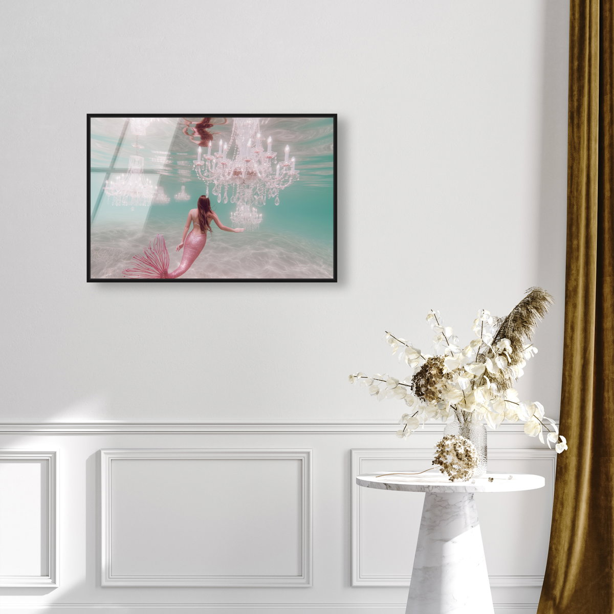 Lost City of Mermaids II (No Embellishment), Art by Oliver Gal,  30x20 View 3