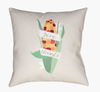 Corn Accent Pillow, Decorative Pillow by Surya, 18" length x 18" width thumbnail