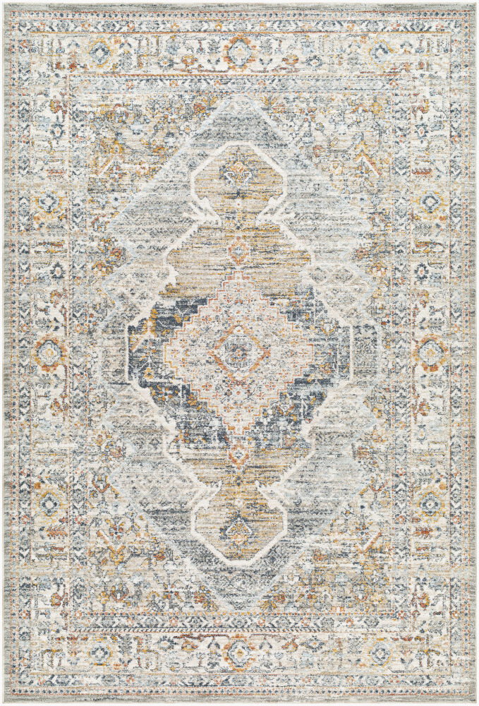 Beckham Machine Woven Rug, by Surya, 1'3.75" length x 1'3.75" width