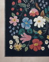 Rifle Paper Co. x Loloi Perennial Rug, 1'6" length x 1'6" width thumbnail 7