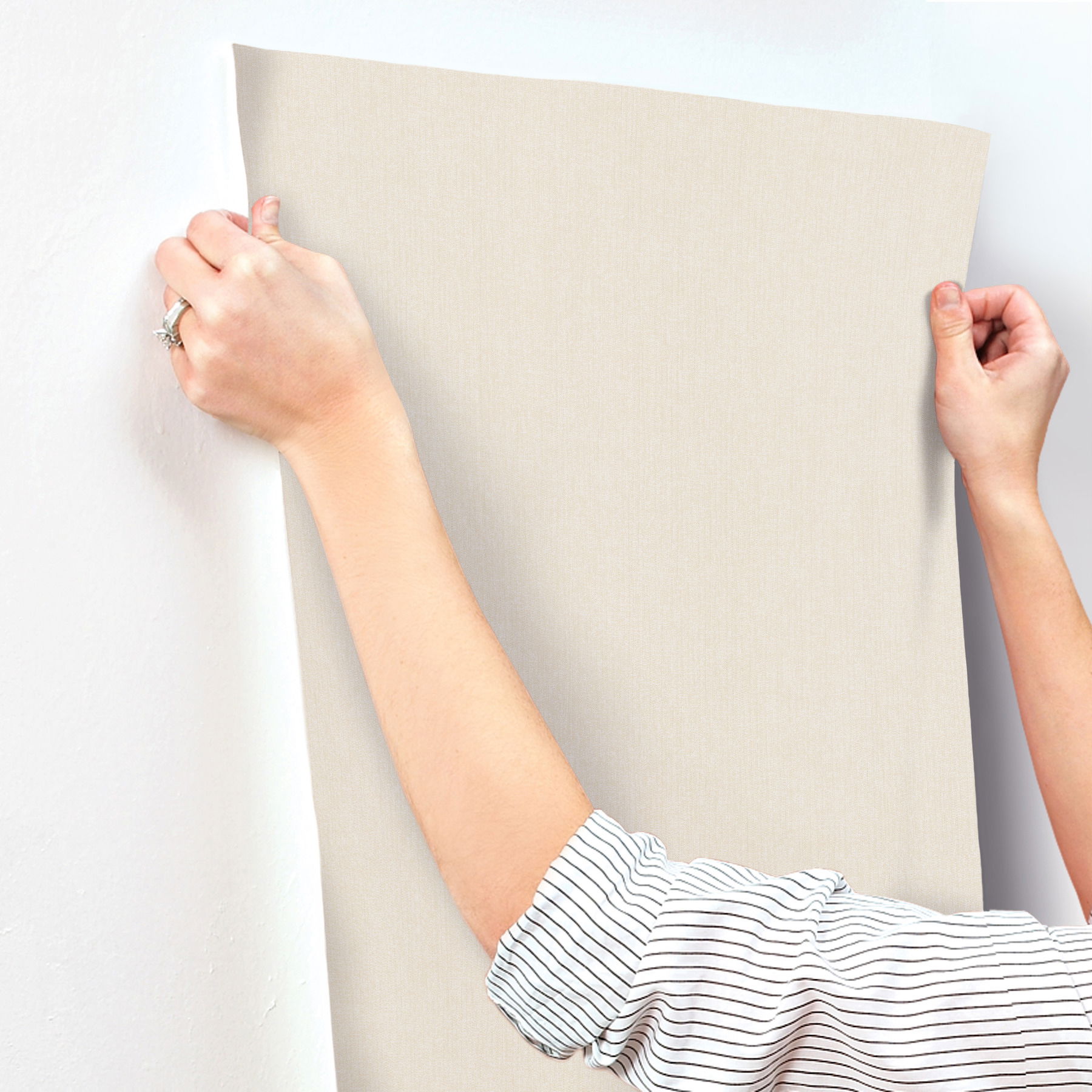 Purl One Cream Wallpaper large image 