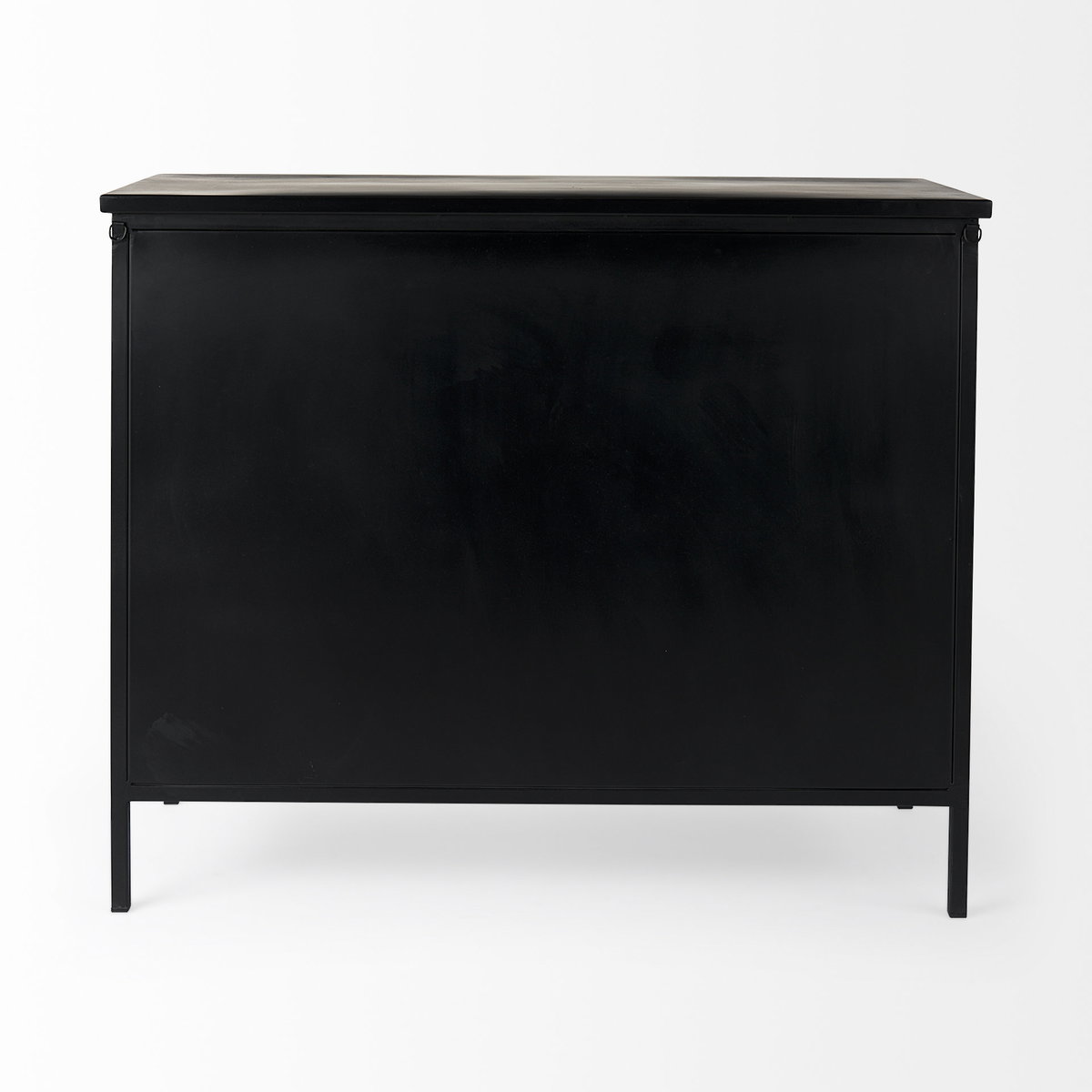 Aurelia Two Door Glass Cabinet, Cabinets & Chest by Mercana, 40.5" length x 16" width x 33" height View 8