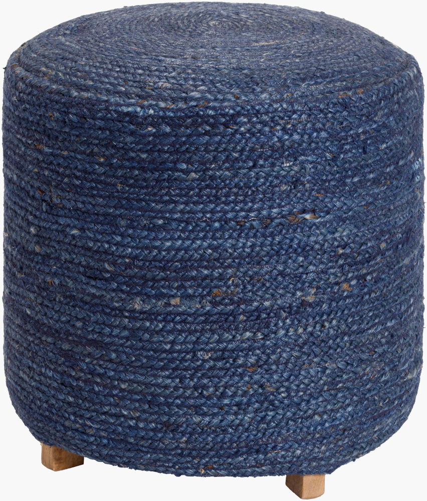 Tropics Ottoman, by Surya, 18" width x 18" height