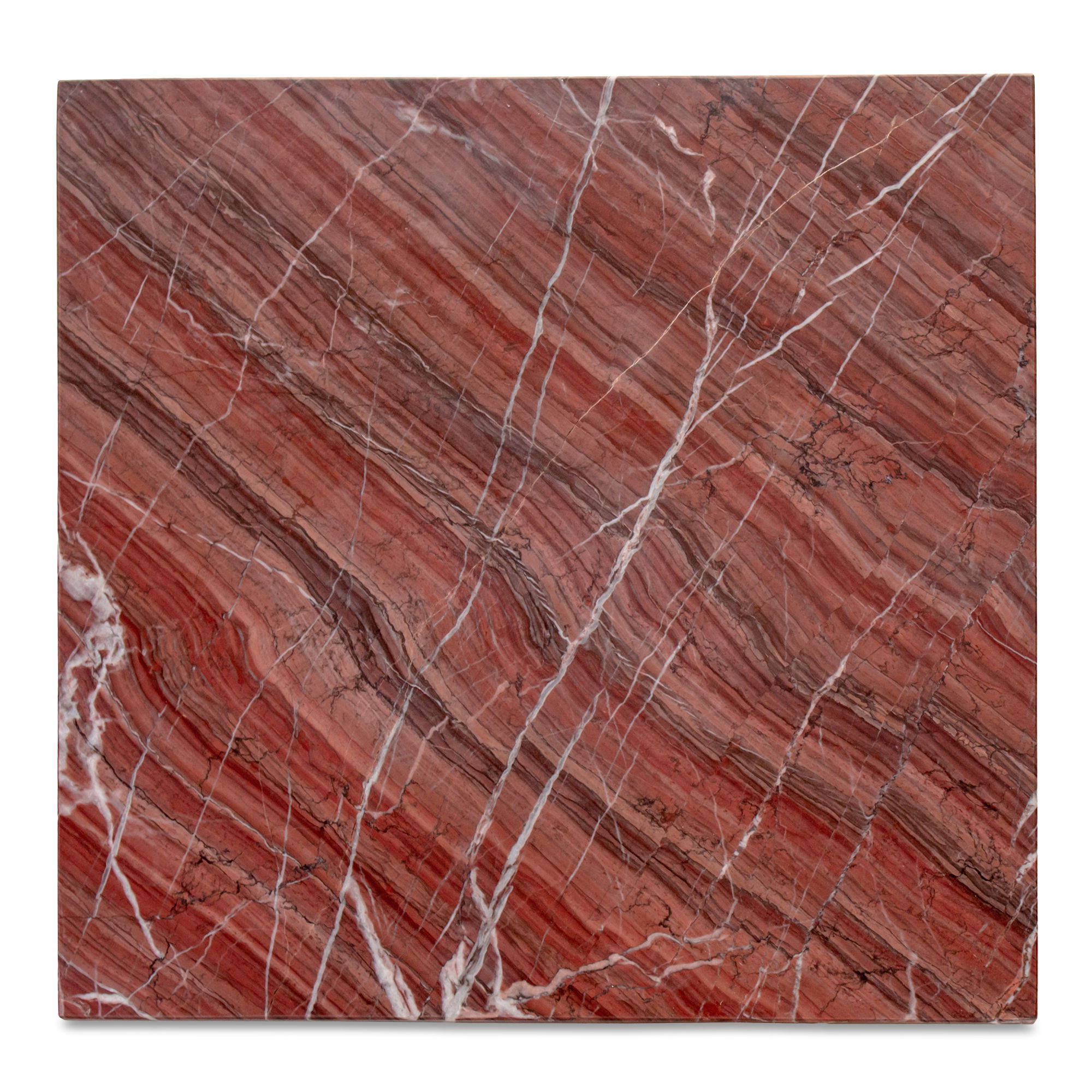 Blair Accent Table Rosso Levanto Marble large image 