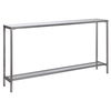 Hayley Silver Console Table thumbnail 4