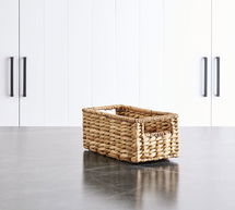 Online Designer Hallway/Entry Savannah Seagrass Basket, Natural, Narrow Utility Basket, 6"Wx12"Dx5"H