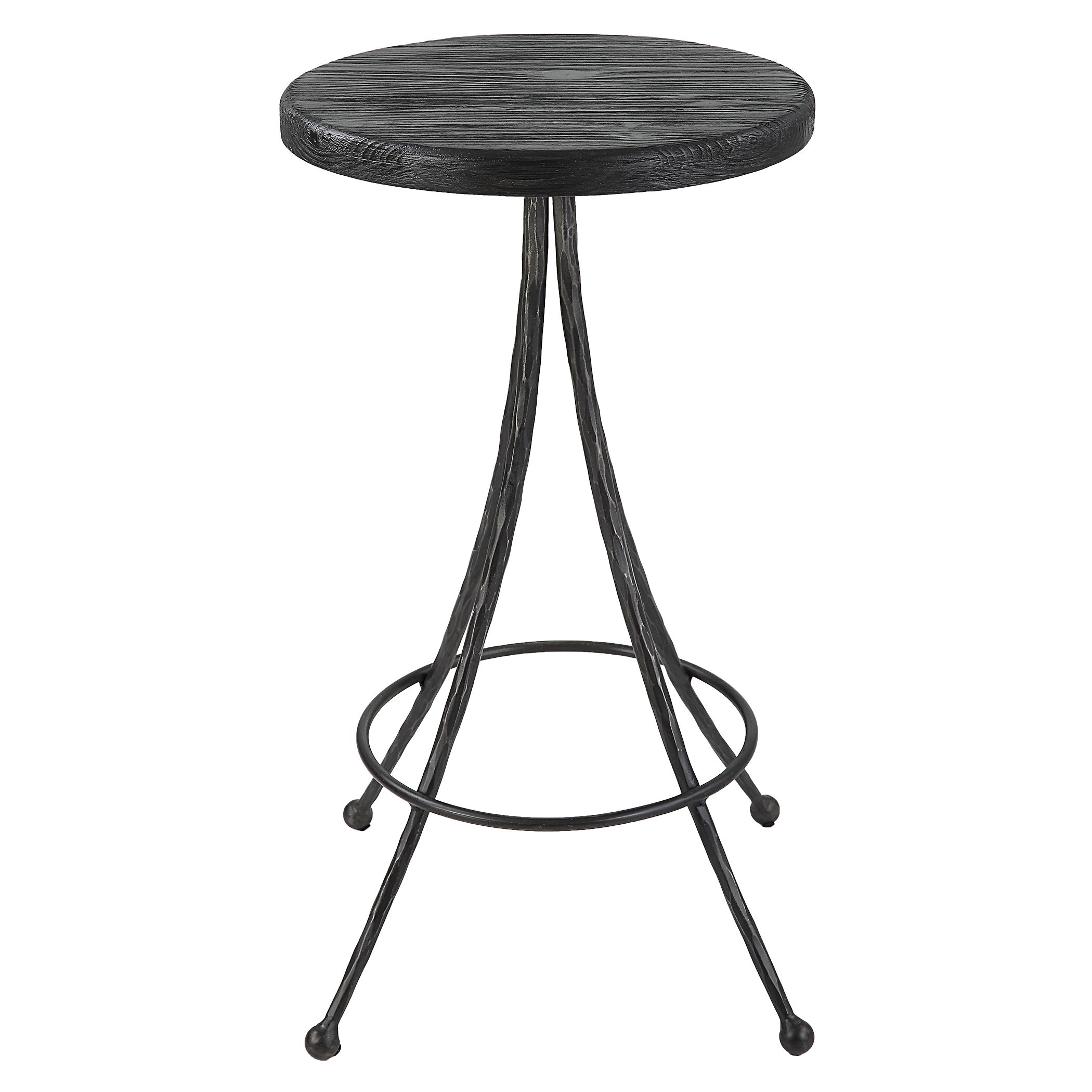 Sona Black Counter Stool large image 