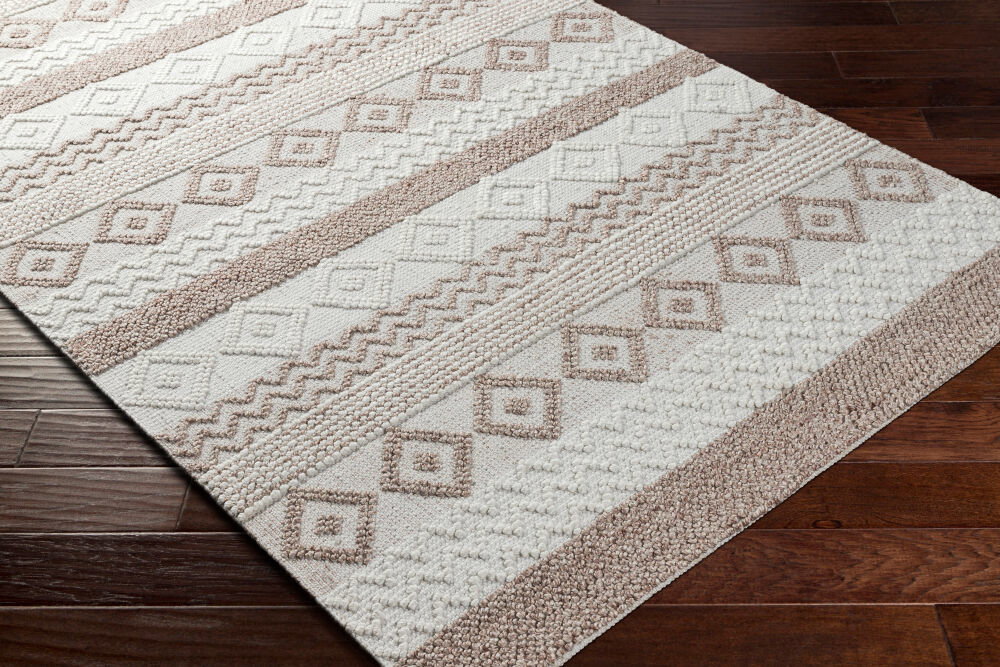 Azalea Handmade Rug, by Surya, 3' length x 2' width