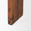 Estelle Rustic Brown Reclaimed Wood Console Table, by Mercana, 60" length x 14" width x 30" height thumbnail 11