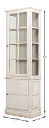 Tower Bookcase, by Sarreid, 1'4" length x 2'5" width x 7'7" height thumbnail 12