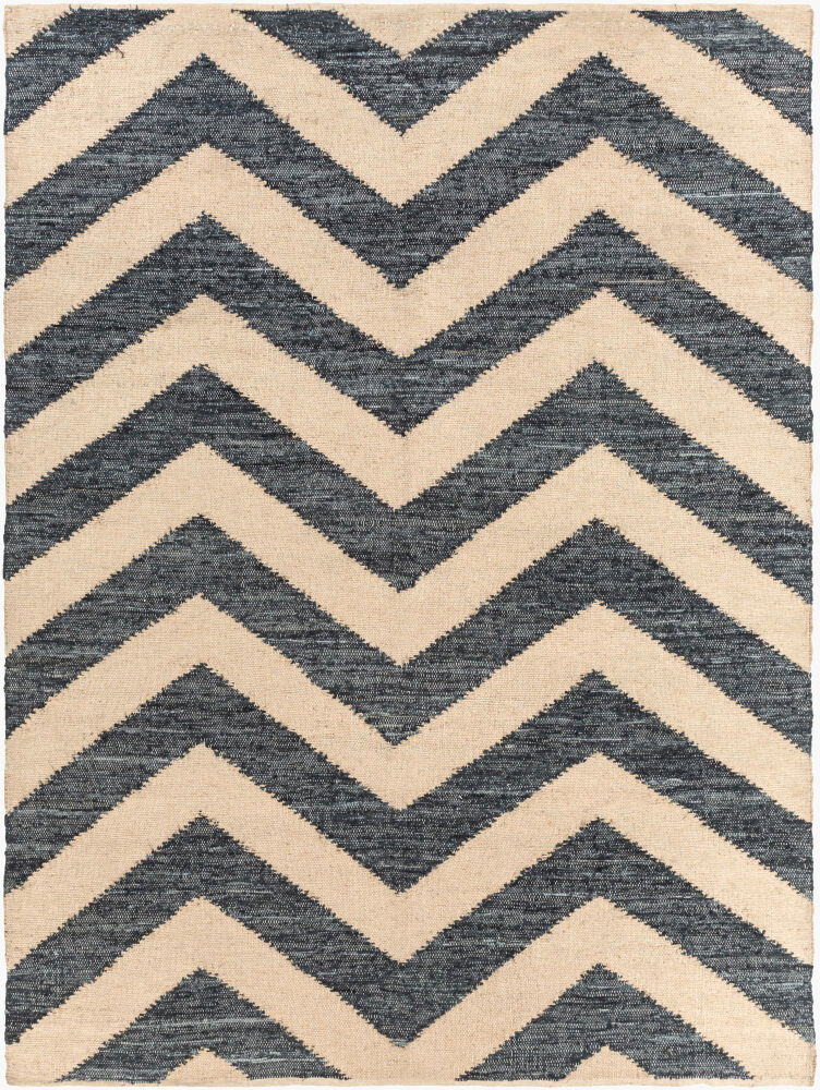 Denim Handmade Rug large image 