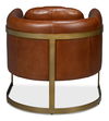 Finn Leather Club Chair, Havana Brown thumbnail 9