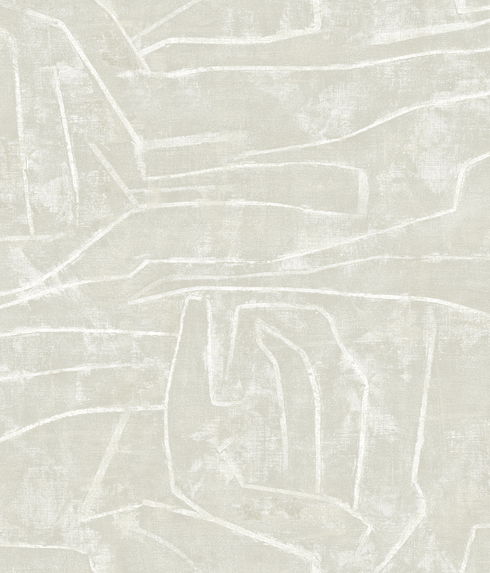 Urban Chalk Beige Peel & Stick Wallpaper