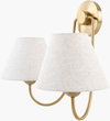 The Dillon Wall Sconce, by Surya, 13" length x 22" width x 18" height thumbnail