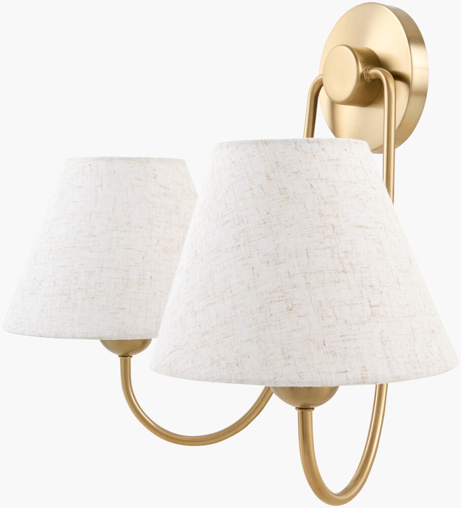 The Dillon Wall Sconce, by Surya, 13" length x 22" width x 18" height