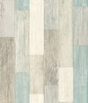 Coastal Weathered Plank Blue Peel & Stick Wallpaper, by York Wall, 16'6" length x 1'8.5" width x 0.02" depth thumbnail